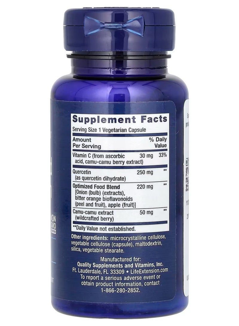 لايف إكستنشن تمديد الحياة، كيرسيتين مُحسَّن، 250 مجم، 60 كبسولة نباتية - Image 2