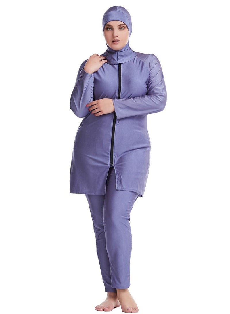 Loquat Muslim lady traditional fashion swimwear swimsuit - Image 1