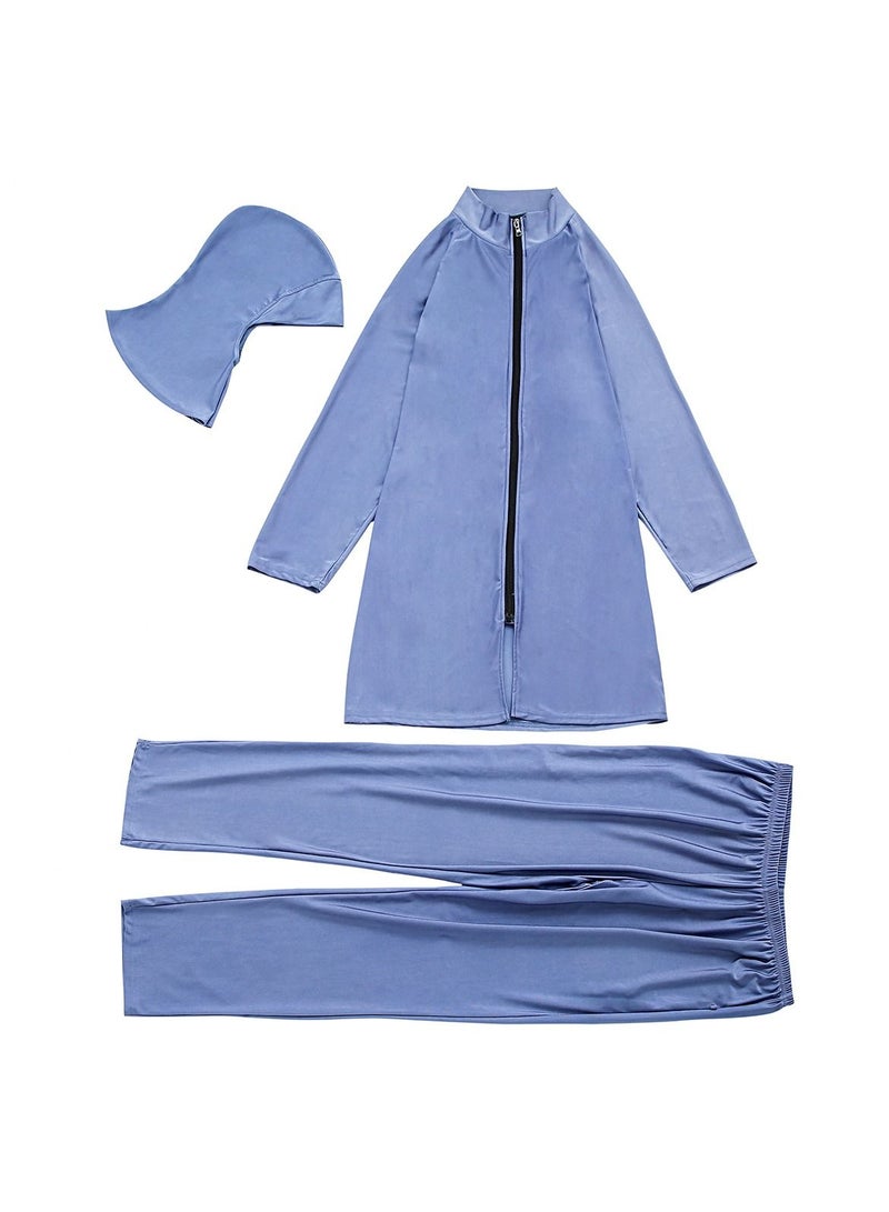 Loquat Muslim lady traditional fashion swimwear swimsuit - Image 4