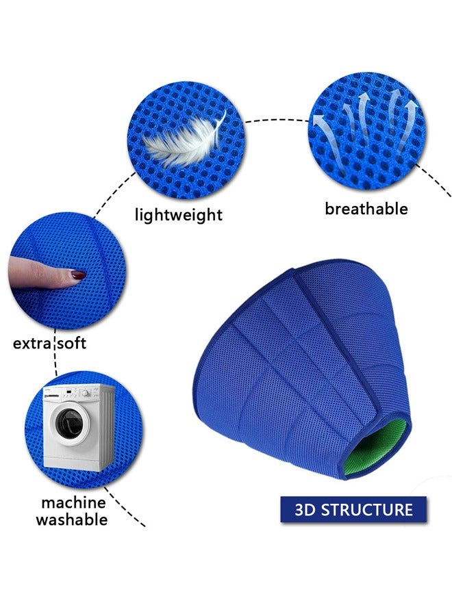 Dog Cone Collar for Dog After Surgery, Adjustable Dog Recovery Cone Collar for Large Medium Small Dogs, Prevent Pet Puppy Bite Licking Scratching Touching, Help Dog Healing from Wound L - Image 3