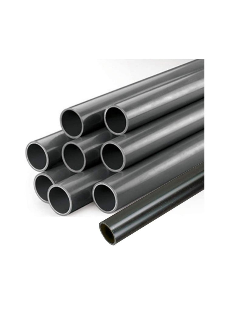 PVC Electrical Conduit Pipe & Fittings for Indoor and Outdoor Electrical Wiring and Cabling (Pack of 9) (90cmx32mm, Pipe) - Image 1