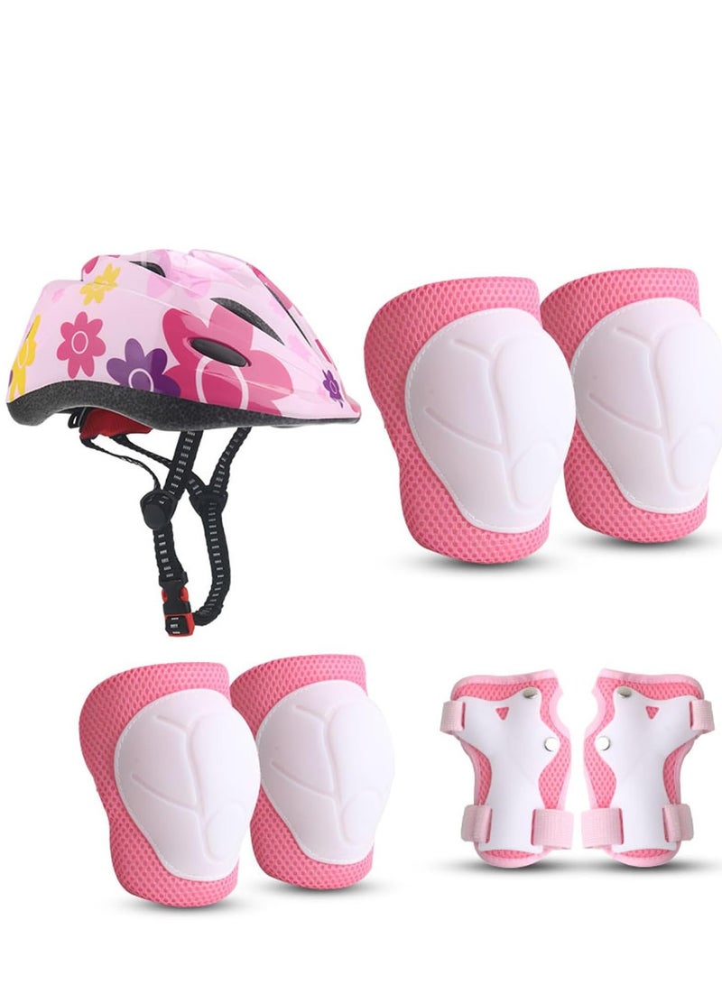 تراسل خوذة أطفال خوذة دراجة خفيفة الوزن للأولاد والبنات لركوب الدراجات الهوائية والتزلج على السكوتر، معدات حماية متعددة الرياضات للأطفال بعمر 2 3 4 5 سنوات خوذة أطفال كرتونية لطيفة قابلة للتعديل - Image 1