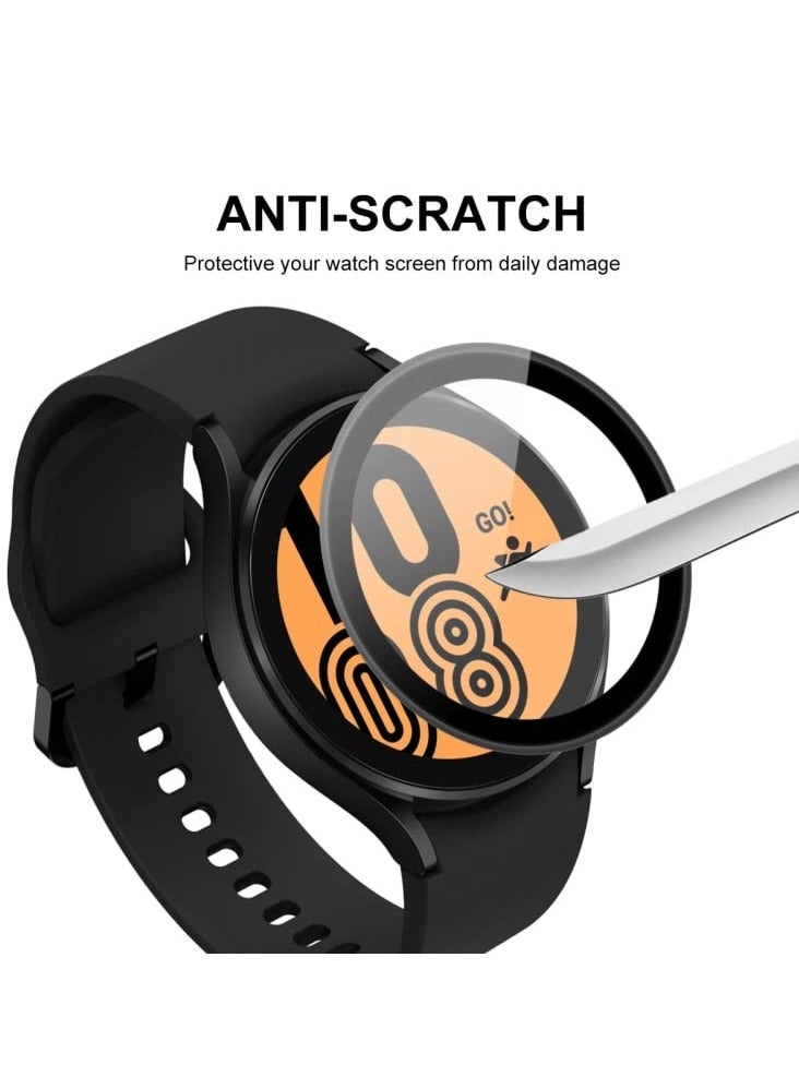 Screen Protector for Sansung Galaxy Watch 4 42mm Scratch Resistant 3D Total Coverage Bubble Free Pet HD Flexible Transparent Screen Protector Film - Image 2
