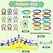 MUOUAKATE 126 PCS Classroom Happy Birthday Kits for Kids Include Adjustable Birthday Crowns Multicolor Silicone Bracelets Pencils Badge Stickers Reward Students School Party Favors Teacher Supplies - Image 4