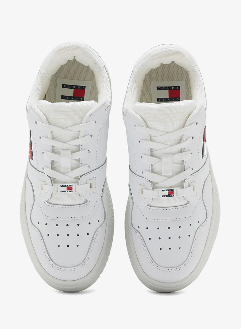 TOMMY JEANS Retro Basket Flatform Low Top Sneakers