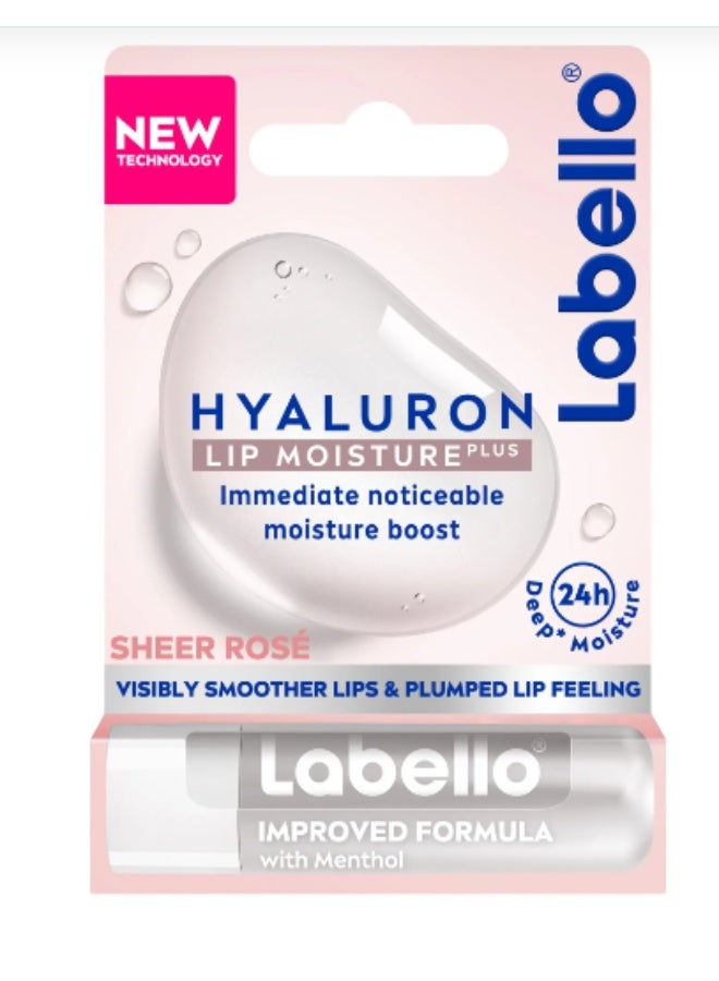 Labello Hyaluron Moisture Plus - Sheer Rose - Image 1