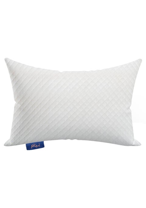 Neyam Memory Foam Pillow with Extra Filling Foam  and Washable Pillowcase, 45x65 cm