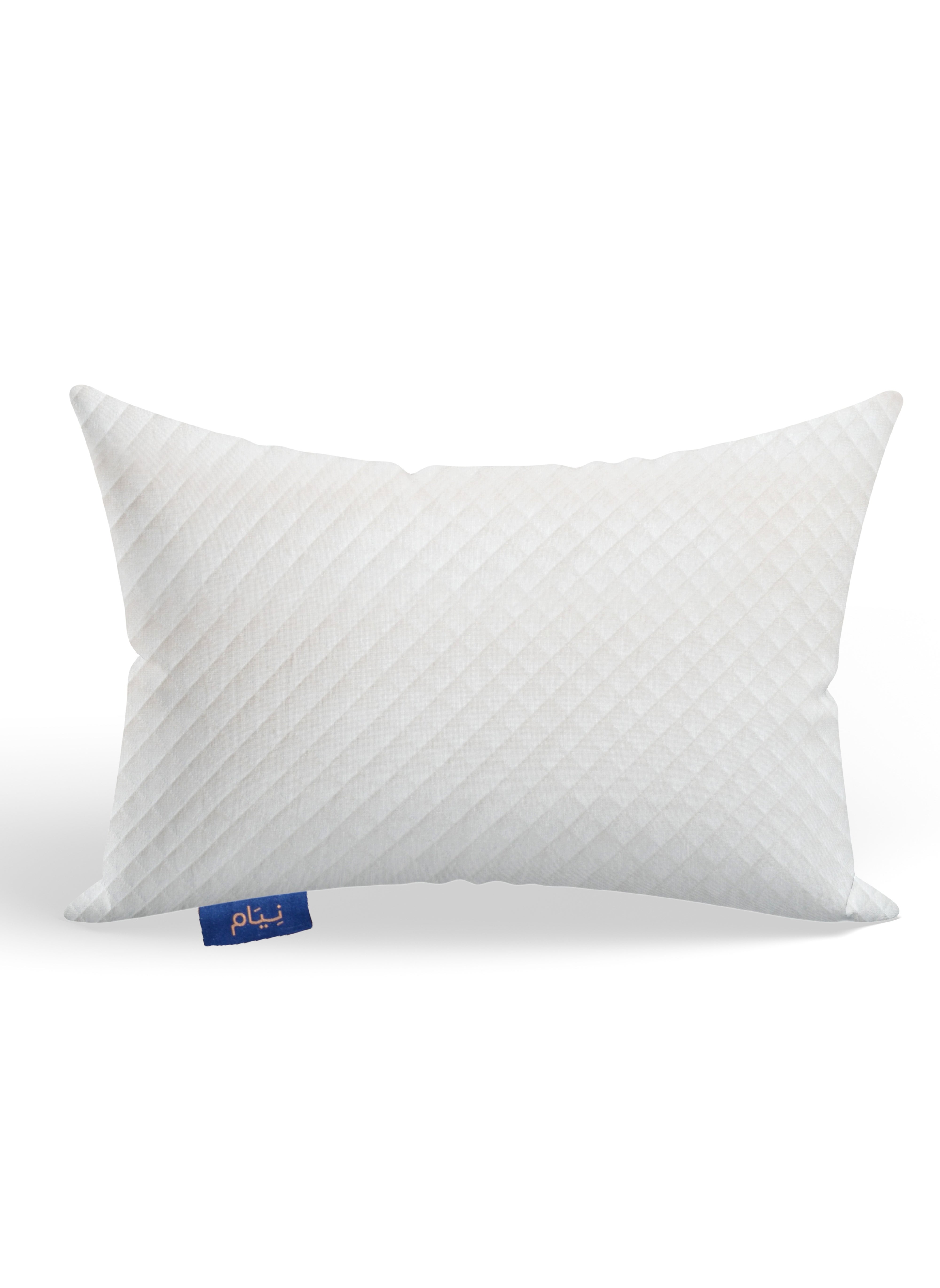 Neyam Pillow 1.Information brochure.Extra filling foam .Washable pillowcase. 