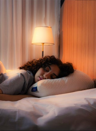 Neyam Memory Foam Pillow with Extra Filling Foam  and Washable Pillowcase, 45x65 cm - view 5