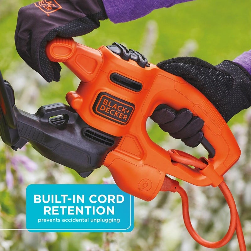 BLACK+DECKER Electric Hedge Trimmer, 16-Inch (BEHT100) - Image 5