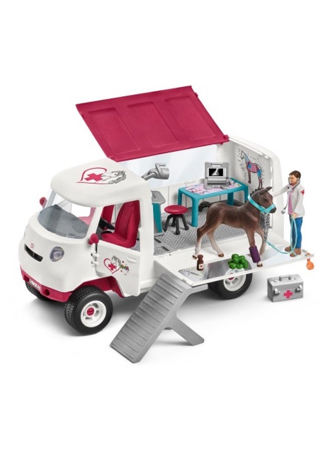 Schleich مجموعة طبيب بيطري متنقل من شلايش مع مهر هانوفرين - Image 1