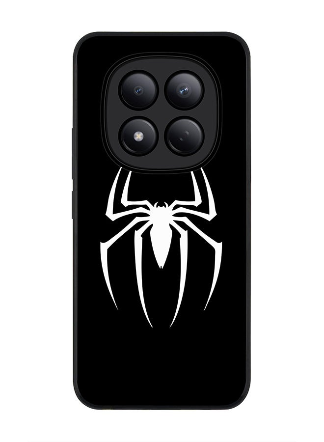 For Xiaomi Redmi Note 15 Pro 4G Case,Slim fit Camera Protection, Shockproof Thin Phone cover  - Spidermark (Black)