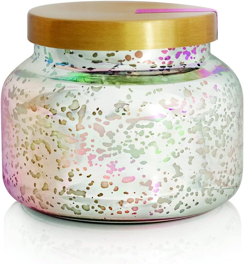 Capri Blue Mercury Iridescent Signature Jar Candle - 19 Oz - Coconut Santal - Image 1