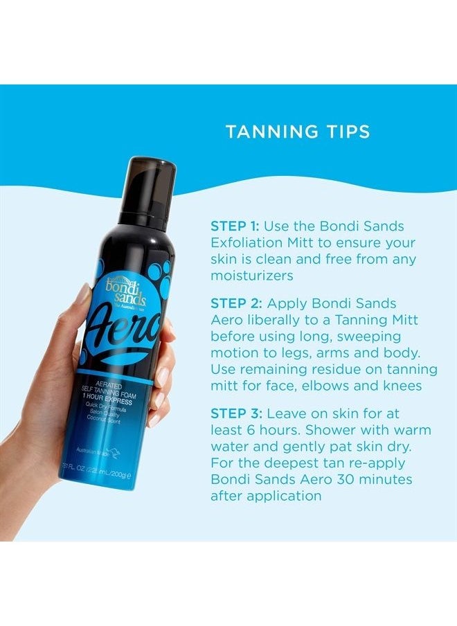 BONDI SANDS - 1-Hour Express Self Tanning Foam | Lightweight, Coconut Tanning Foam Quickly Provides a Healthy, Flawless, Bronzed Glow | 7.06 oz/225 mL - Image 1