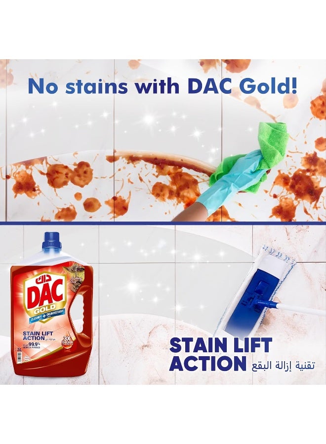 Dac Gold Multipurpose Disinfectant Cleaner Arabian Oud 1Litre - Image 4
