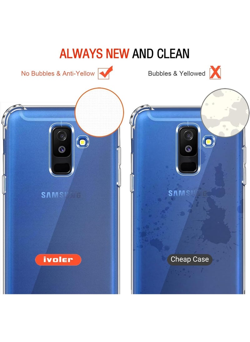 Shockproof Clear Case Compatible with Samsung Galaxy A6 Plus - J8 2018 - Image 4