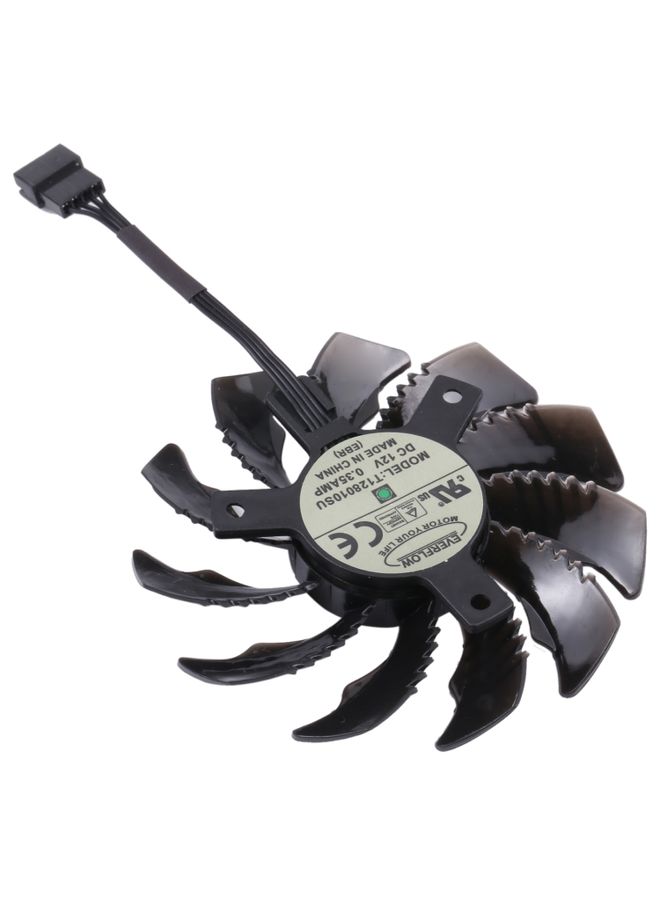 BURAQ T128010SU 75MM Computer VGA Cooling Fan For Gigabyte GeForce GTX 670 780 980 R9  - Image 3