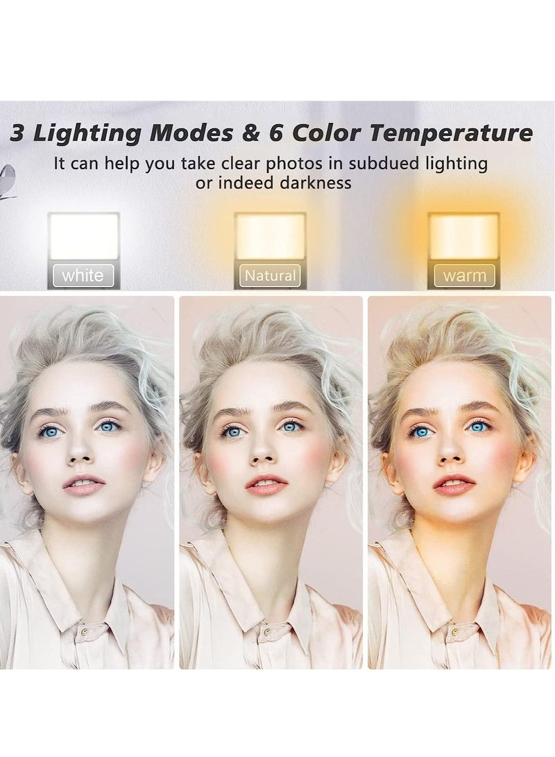 ELTRAZONE Selfie Stick Tripod With Fill Light，Extendable Bluetooth Selfie Stick With Wireless Remote,Compatible With Most Android & IPhone IOS Device (C) - Image 2