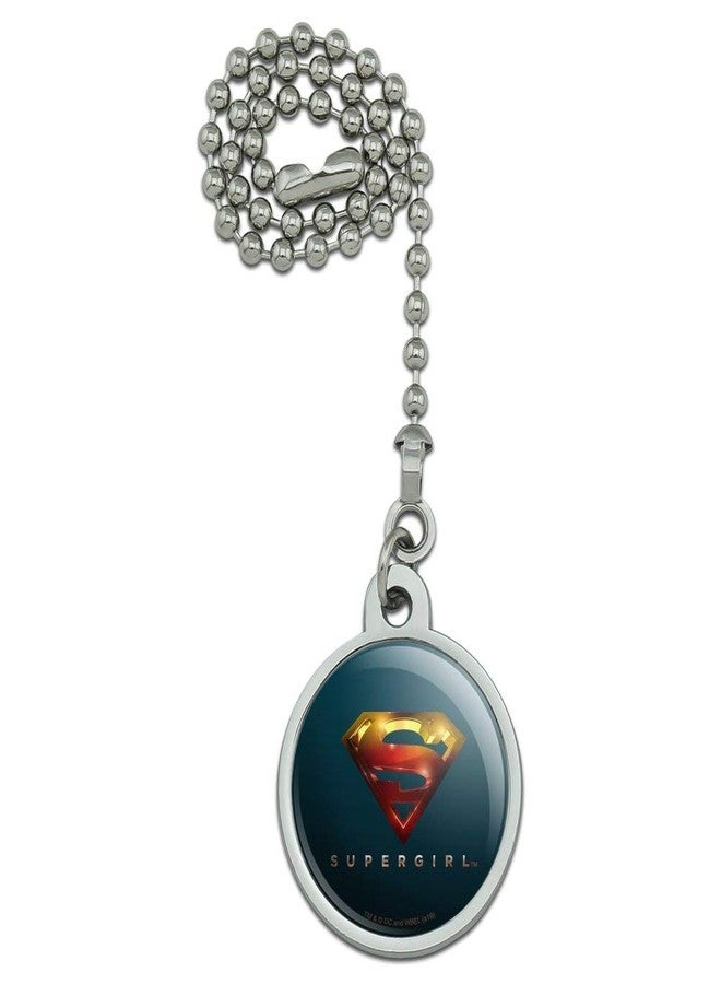 GRAPHICS & MORE Supergirl TV Series Logo Ceiling Fan and Light Pull Chain - Image 1