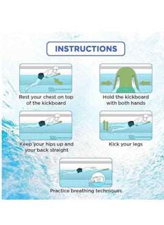 ENDLESS  Swimming Kickboard With Comfortable Design | Material : EVA | For Beginners Swimming Training Floaters | For Kids and Adults Floating Pads  - Image 5