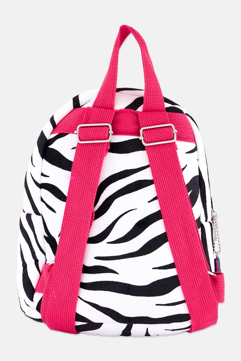 Squishmallows Kids Girl Tracey Plush Mini Backpack 25 H x 22 L x 11 W cm, White - Image 2