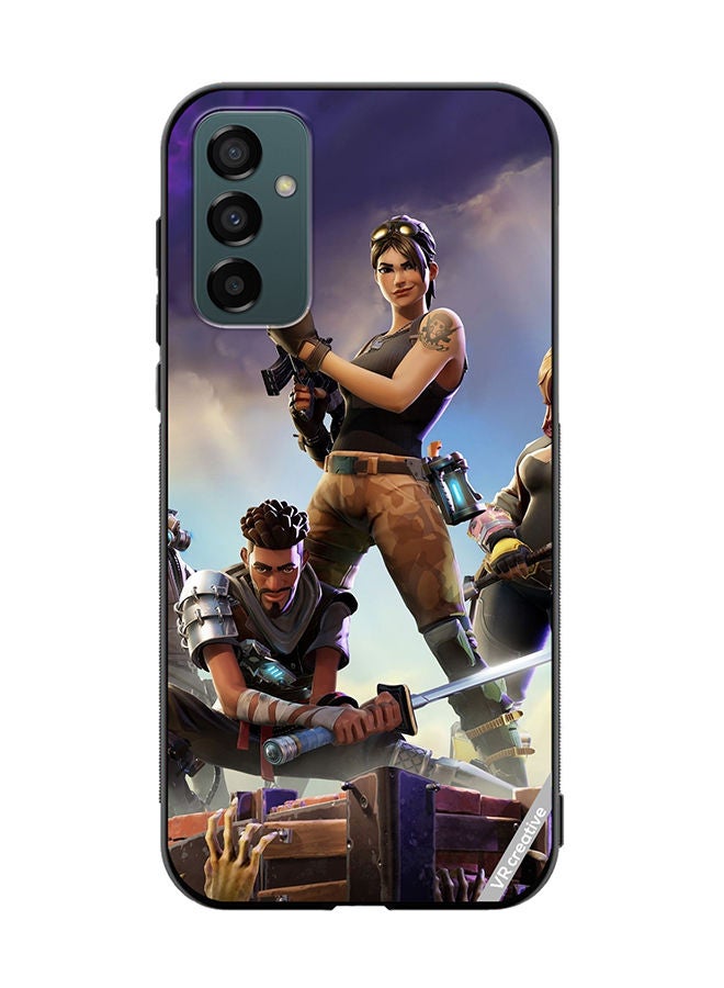 VR CREATIVE Protective Case Cover For Samsung Galaxy F23 Fortnite Design Multicolour - Image 1