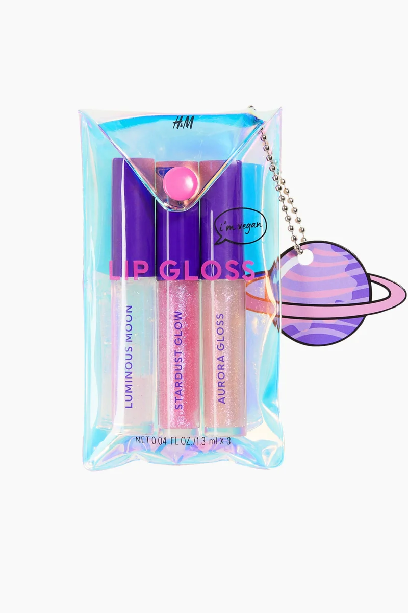H&M 3-pack mini lip glosses