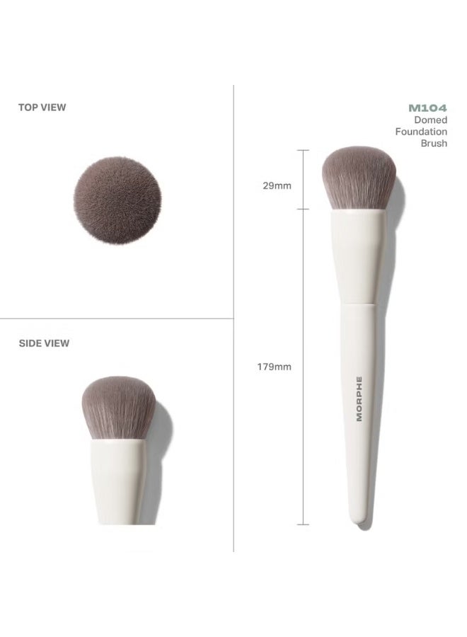 Morphe M104 Domed Foundation Brush - Image 4