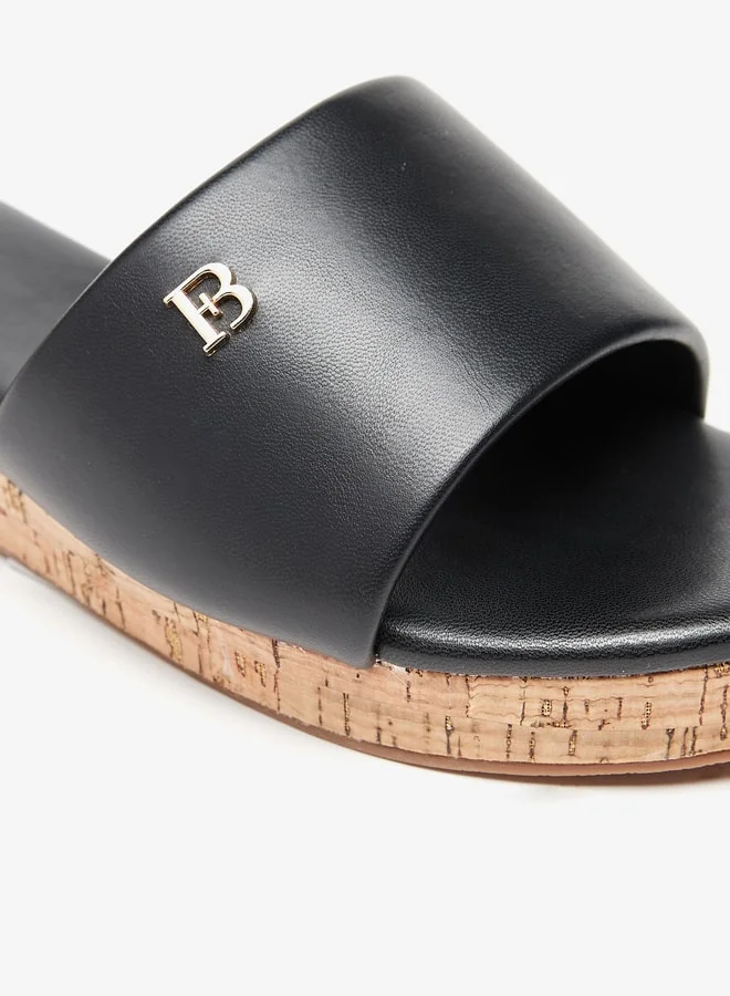Flora Bella By Shoexpress Womens Solid Slip-On Sandals