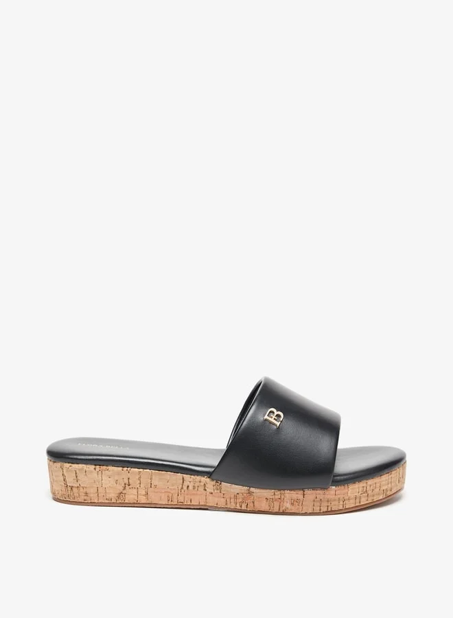 Flora Bella By Shoexpress Womens Solid Slip-On Sandals