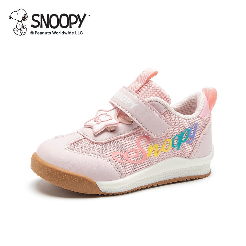 Snoopy Spring New Boys Shoes Lightweight Running Children Sneaker Girls Soft Bottom Anti-Slip Mesh Breathable Shoes - Image 4