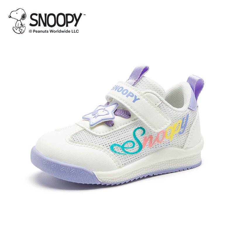 Snoopy Spring New Boys Shoes Lightweight Running Children Sneaker Girls Soft Bottom Anti-Slip Mesh Breathable Shoes - Image 3