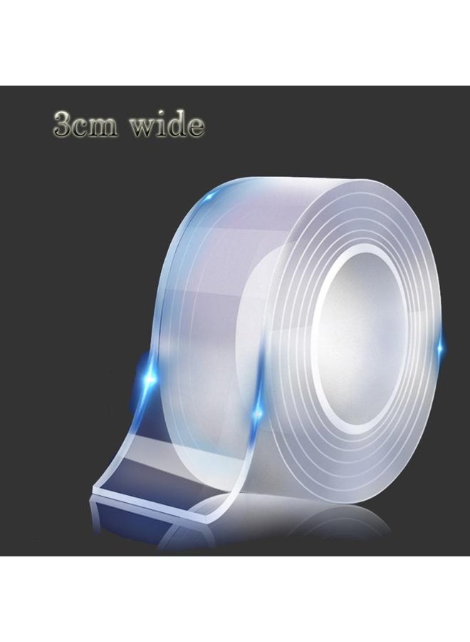 Super adhesive transparent tape for kitchen, bathroom, kitchen, waterproof transparent adhesive, household universal Double-sided tape, reusable  - Image 2