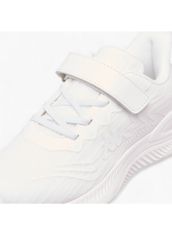 كابا حذاء رياضي بطبعة شعار للبنات مع إغلاق بشريط لاصق - Image 4