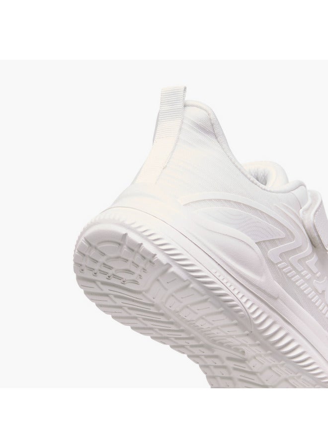 كابا حذاء رياضي بطبعة شعار للبنات مع إغلاق بشريط لاصق - Image 5