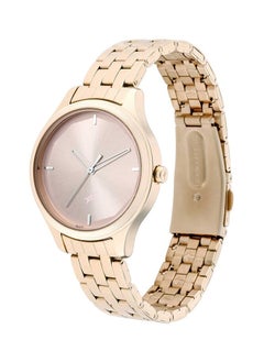 fastrack Stunner In Rose Gold Dial & Metal Strap 6248Wm01  - Image 2