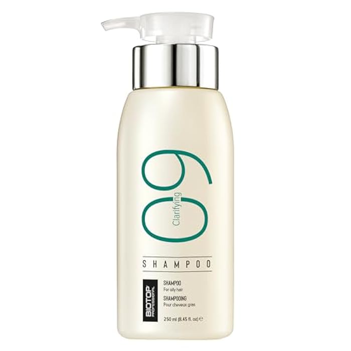 Biotop Professional 09 Clarifying Shampoo - Gentle Shampoo & Scalp Cleanser for Build Up - Formulated with Azelaic Acid to Calm the Scalp & Reduce Oil Production - Cruelty-Free Hair Care (8.45oz) - Image 1