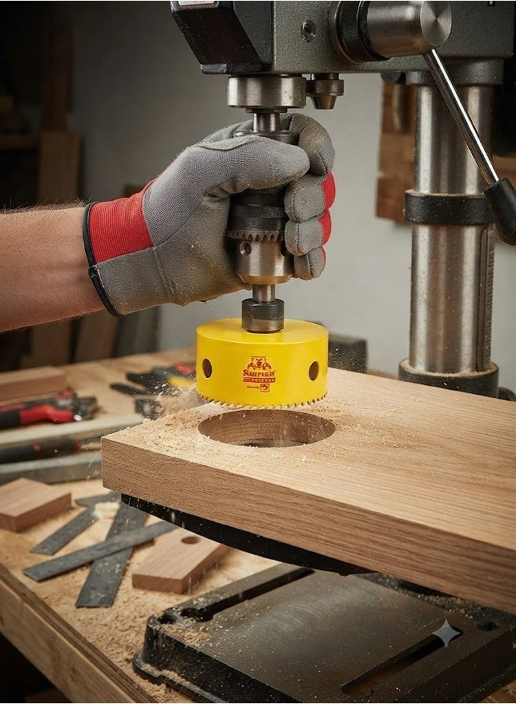 Starrett 63FCH105 Hole saw (105 mm) Yellow - Image 3