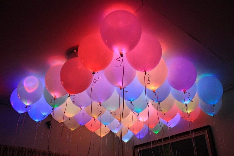 Mumoo Bear Led Balloons Set Of 25 Pcs For Neon PartyBirthday DecorationParty SuppliesBirthday Party Decoration Anniversaries Bridal Shower Or Baby Shower Decoration - Image 2