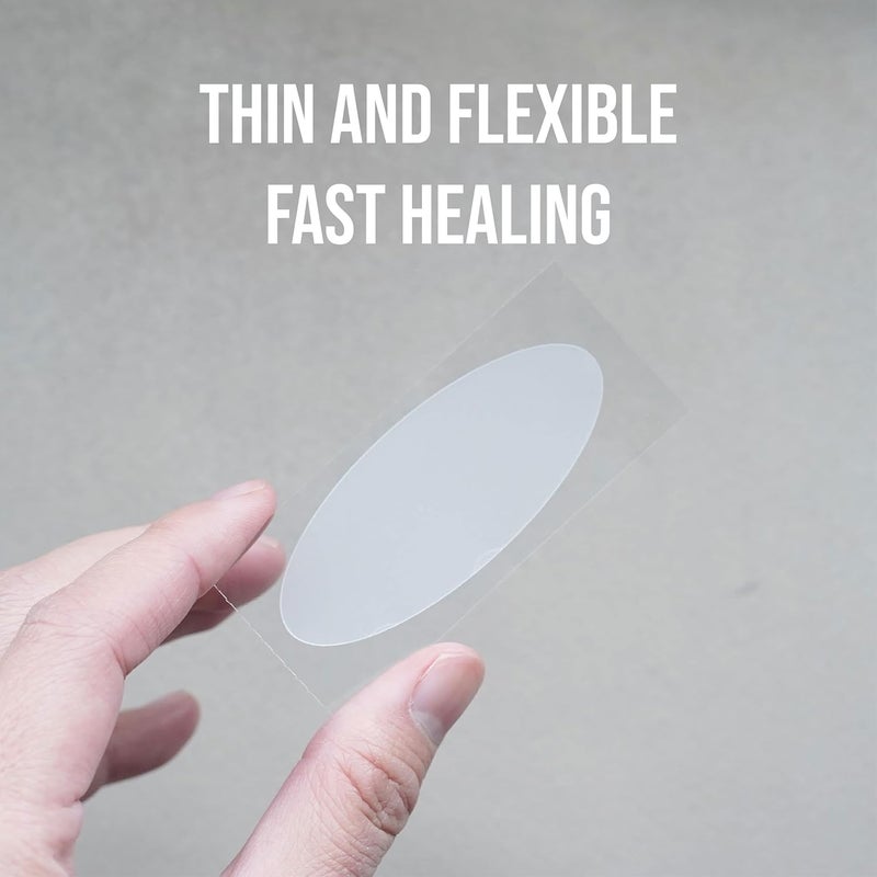 Quitch Blister Bandages for Feet Hydrocolloid Waterproof Bandages Finger Bandages Purse Essentials Liquid Bandage and Moleskin Alternative Blister Prevention Heel Protector Travel Accessories - Image 2