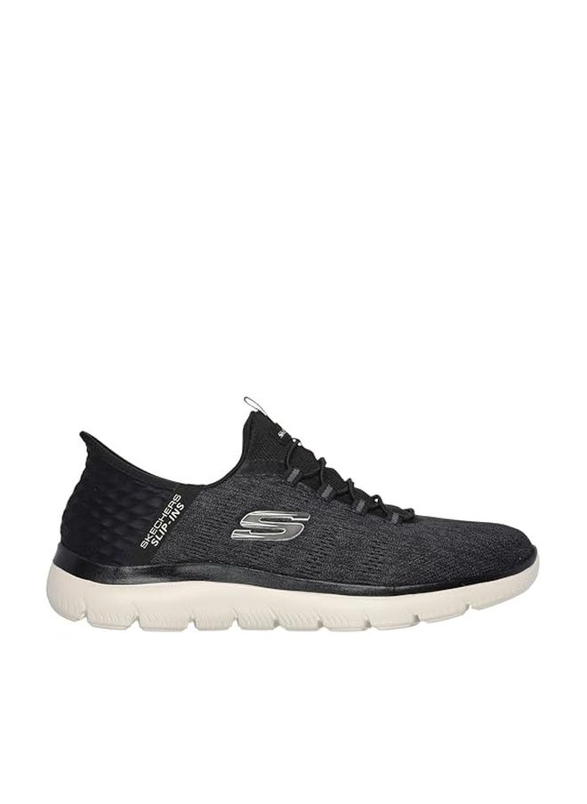 Skechers Men's Summits Key Pace Hands Free Slip-in Sneaker,Black,8 Wide - Image 1