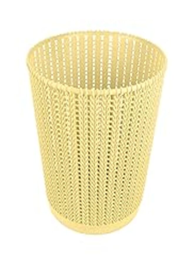 El helal & el negma turt office trash bin - beige