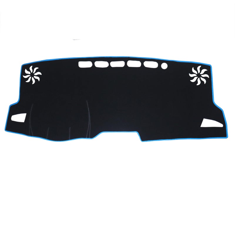 for Toyota Corolla Accessories 20192022 2023 2024 2025 2026 Dash Cover Dashboard Cover Mat Center Console Carpet NonSlip Protector Sunshield Pad Custom Fit for Corolla 2020 2021 Blue Trim