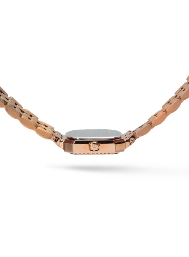 IMPERIAL Women's Rose Gold Stainless Steel Watch, Green MOP Dial, Y121 Movement, Butterfly Clasp, 3ATM Watch for Women | IMP.GZ8692L9013 - Image 3