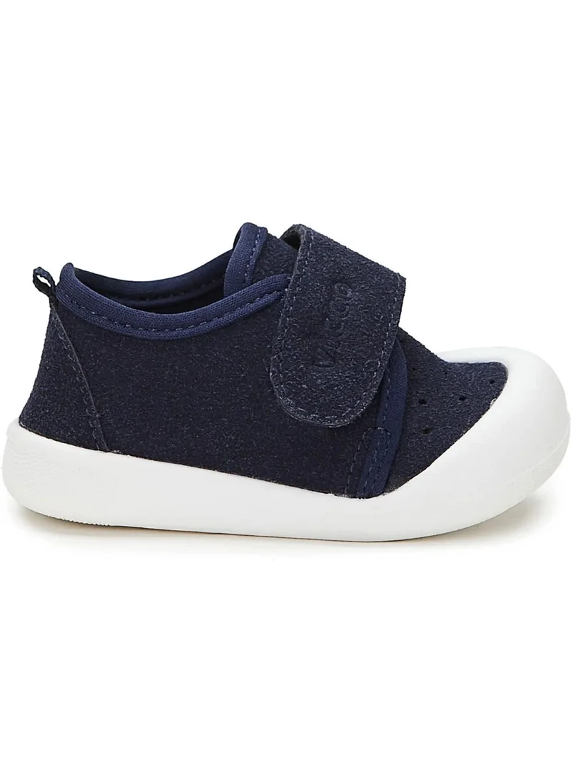 VICCO 950.E19K.224-01 Anka Velcro Navy Blue Baby Daily First Step Shoes V4