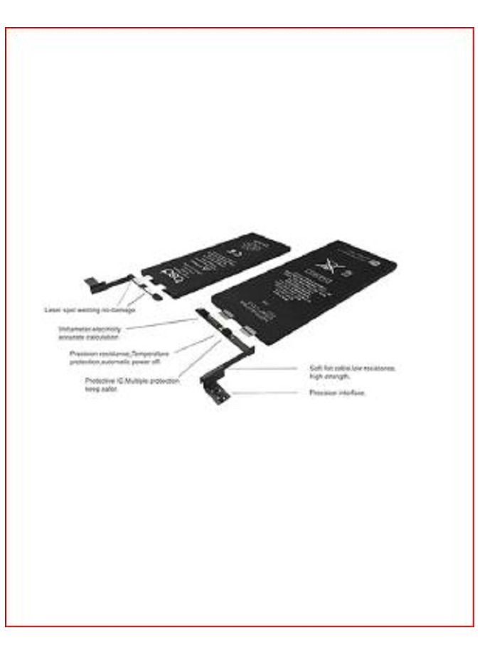 BOD 1440 mAh Battery For IPhone 5 Black - Image 4