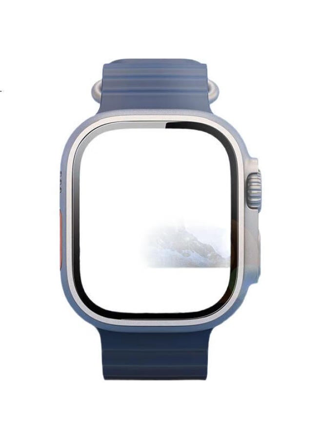 Mssm [2-Pack Screen Protector] For Apple Watch Ultra 2, Full Coverage Tempered Glass Film For Apple Iwatch Ultra, 49Mm Anti-Scratch Hd Screen Protector - Image 1