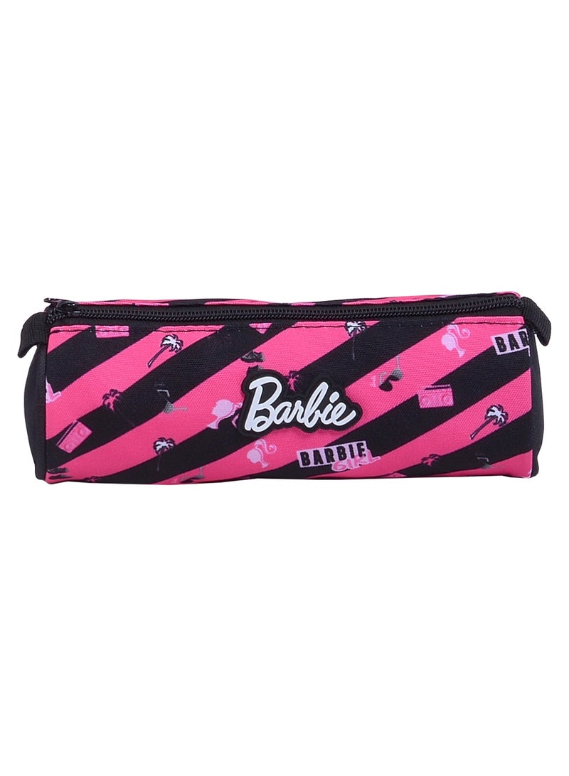 Barbie عربة باربي الكبيرة - مجموعة حقائب بعجلات 3 قطع - حقيبة غداء وعلبة أقلام - Image 5