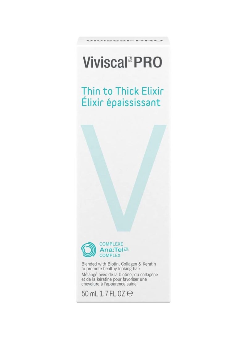 Thin to Thick Elixir for  for Thicker, Fuller Looking Hair - 50 ml