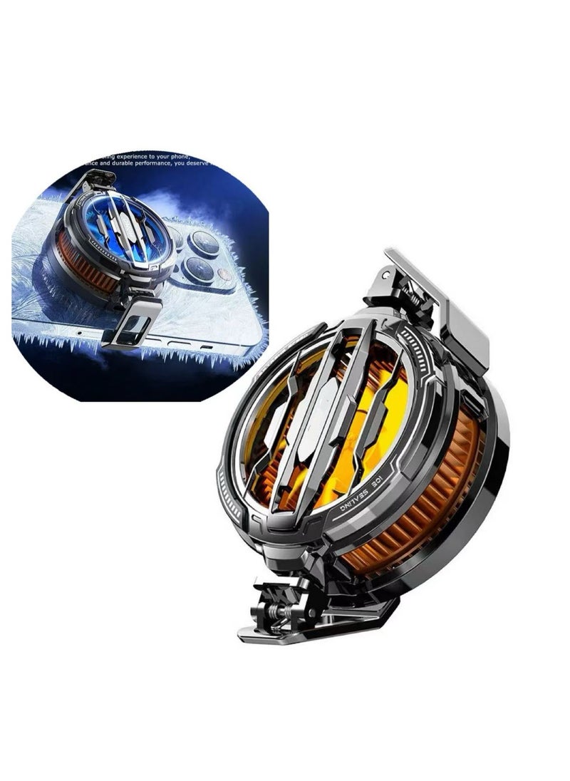 NEW Magnetic/Back-clip 2 IN 1 Mobile Phone Semiconductor Cooling Fan Radiator CX07 for Game Cooler